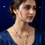 Golden Heritage Textured Bead Mangalsutra