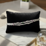 Anklet with Multi-Colored Zircon Stones