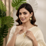 Aura Filigree Gold-Toned Pendant & Drop Earring Set