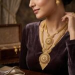 22K Gold-Plated Traditional Layered Necklace & Earring Collection