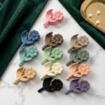 Sunflower Matte Hair Claw Clip