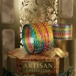 Multi Colour Rain Drop Bangles