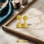 Gold Jhumka Earrings