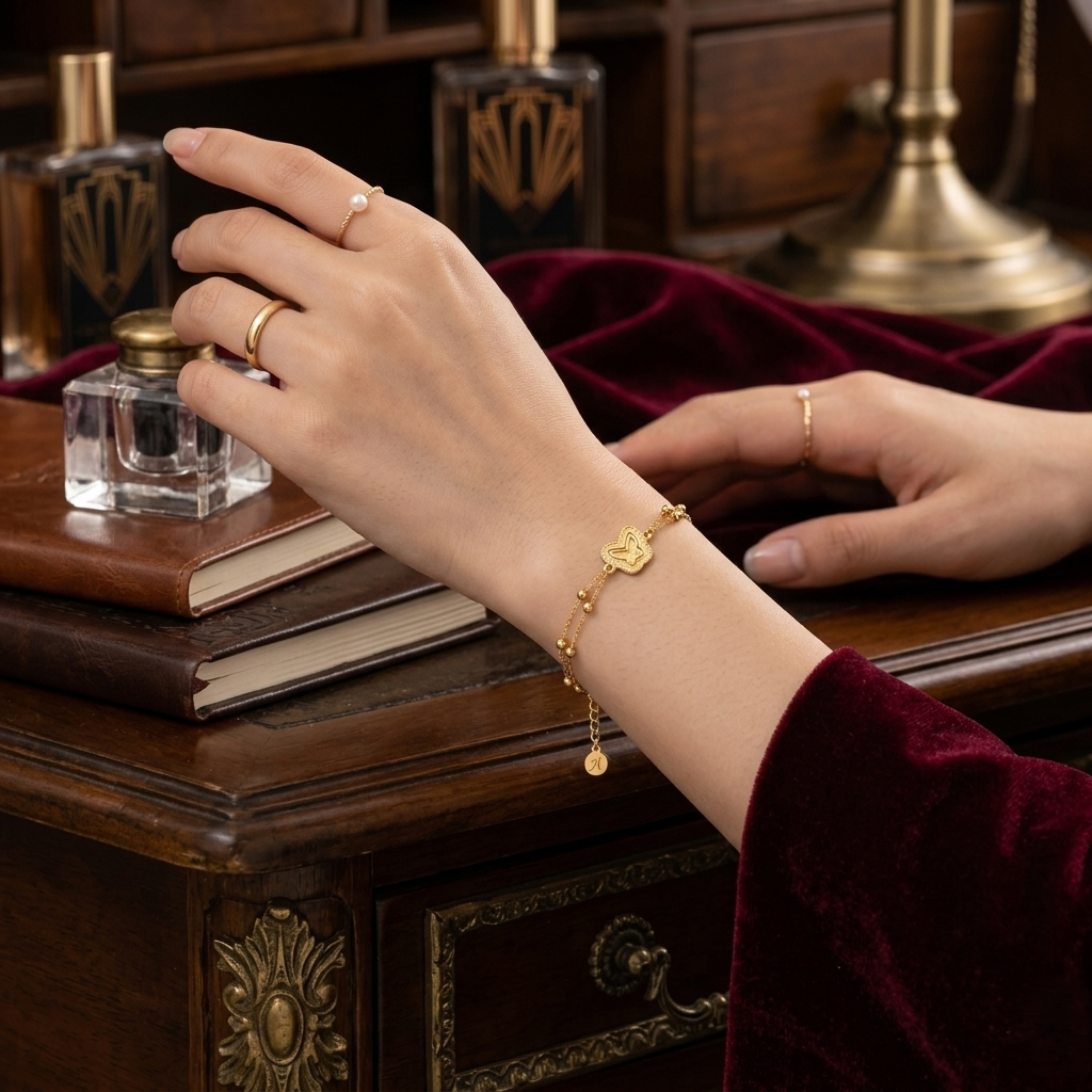 2026/04/1000192771.png Monarch Filigree Butterfly Bracelet - Image 1