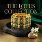 Divine Lotus Meenakari Gold-Plated Kada Bangles (Pair of 1 or 2pcs)