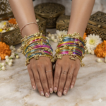 Kashmiri & jelly bangles